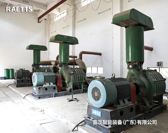3台110kWhth网页版在线登录入口磁懸浮風機日處理2.5萬方汙水
