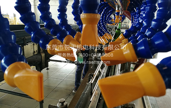 水果清洗後吹幹專(zhuan) 用風刀幹燥係統