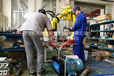 工業自動化機器人清洗幹燥專用風刀係統