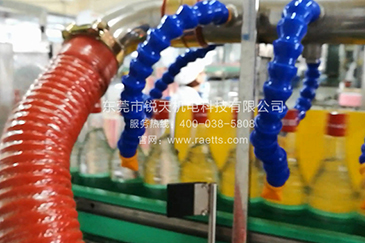 玻璃瓶飲料除水幹燥專用風刀幹燥係統