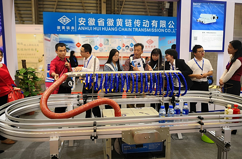 銳天機電參加上海酒飲料展覽會(hui) 